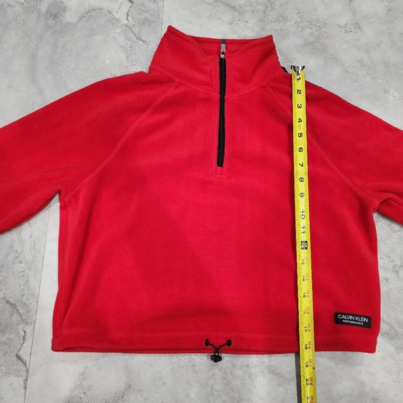 Calvin Klein Large quarter zip performance sweater. - Picture 9 of 12